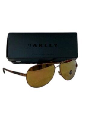 NEW OAKLEY Brown Aviator Sunglasses